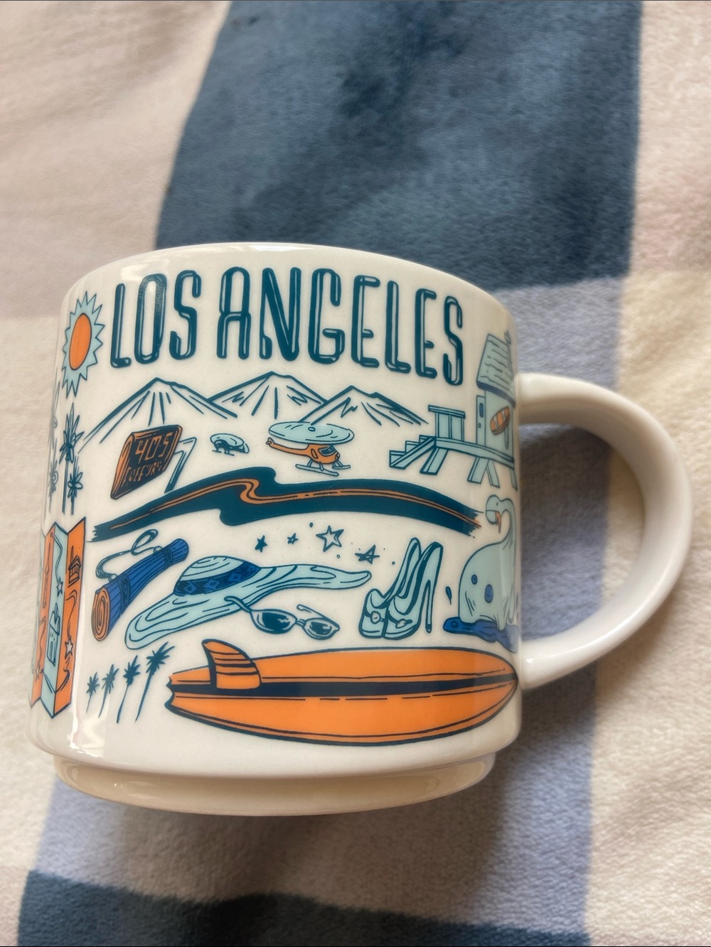Starbucks Los Angeles California Been There Series Coffee Mug Cup 14 oz 2018